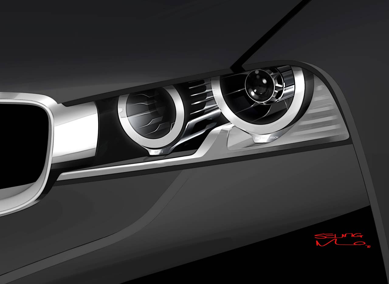 BMW Vision ConnectedDrive - Exterior sketch (02/2011)