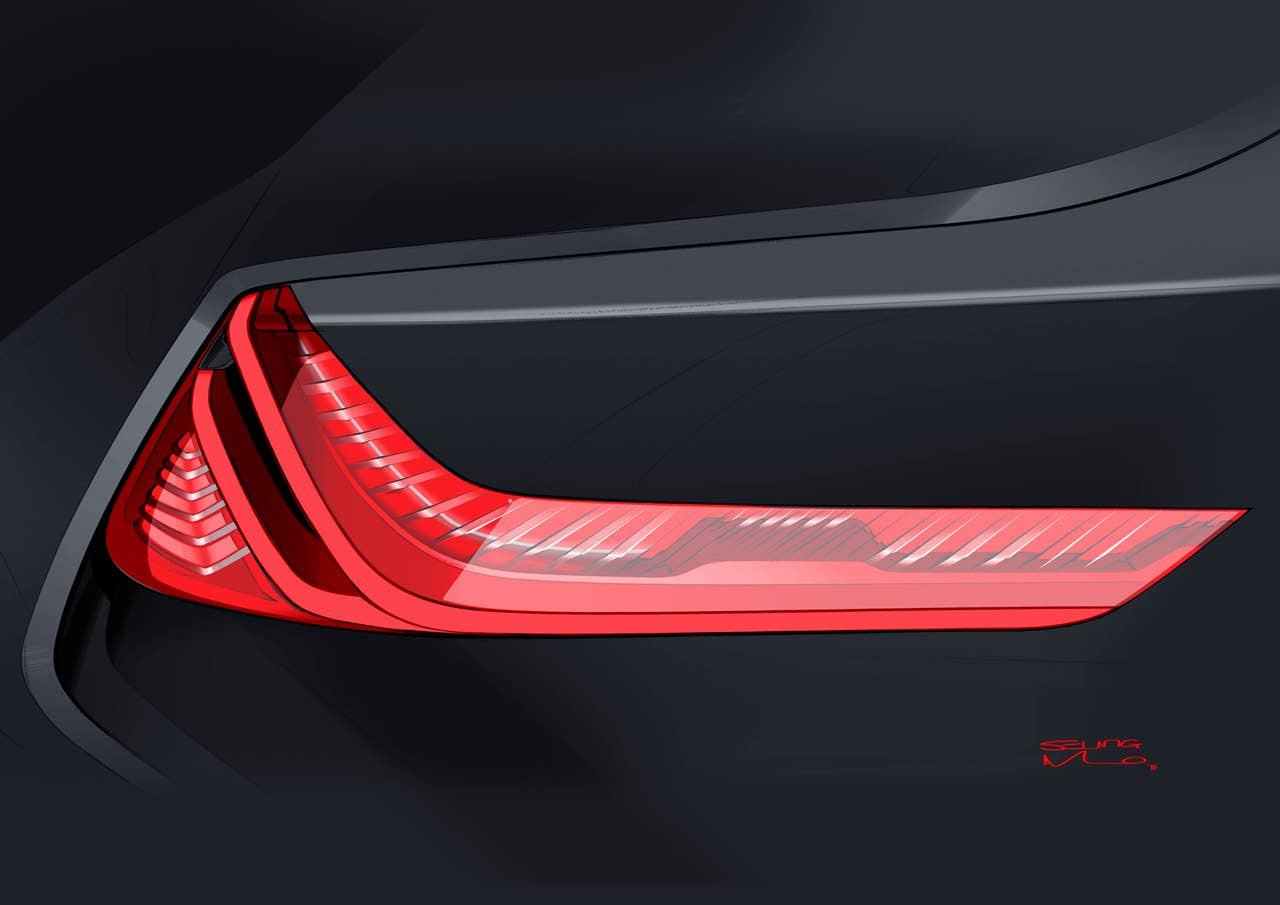 BMW Vision ConnectedDrive - Exterior sketch (02/2011)