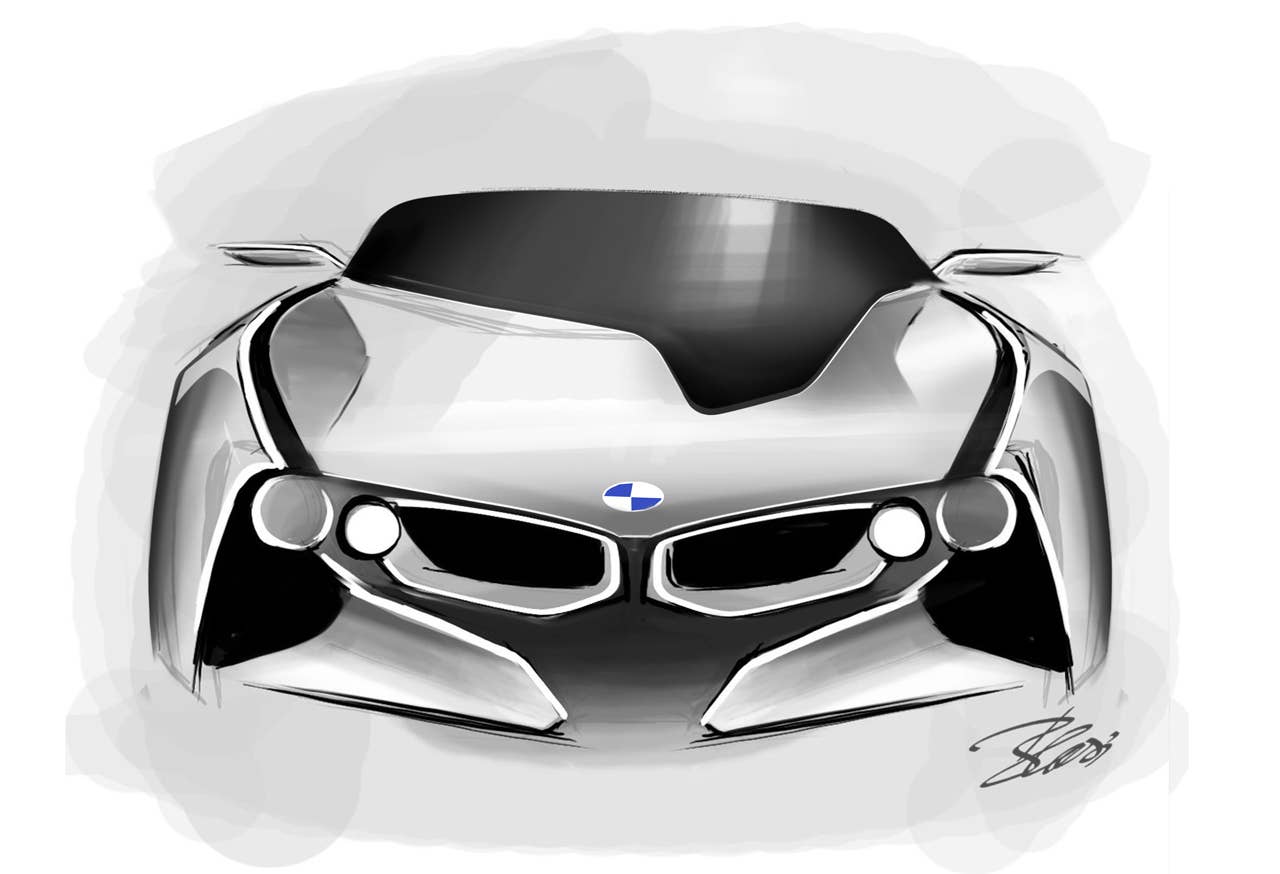 BMW Vision ConnectedDrive - Exterior sketch (02/2011)
