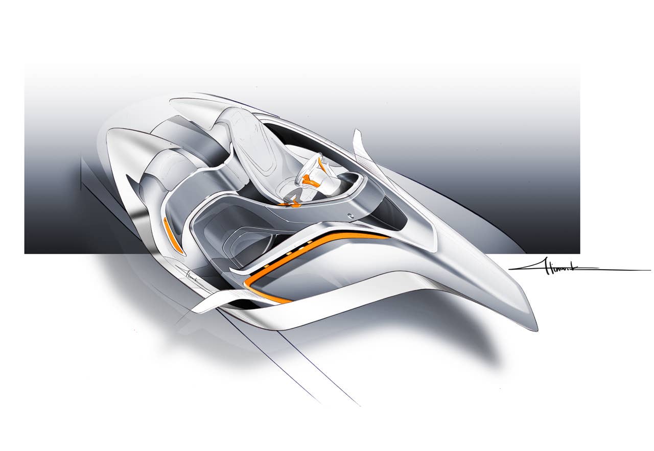 BMW Vision ConnectedDrive - Interior sketch (02/2011)