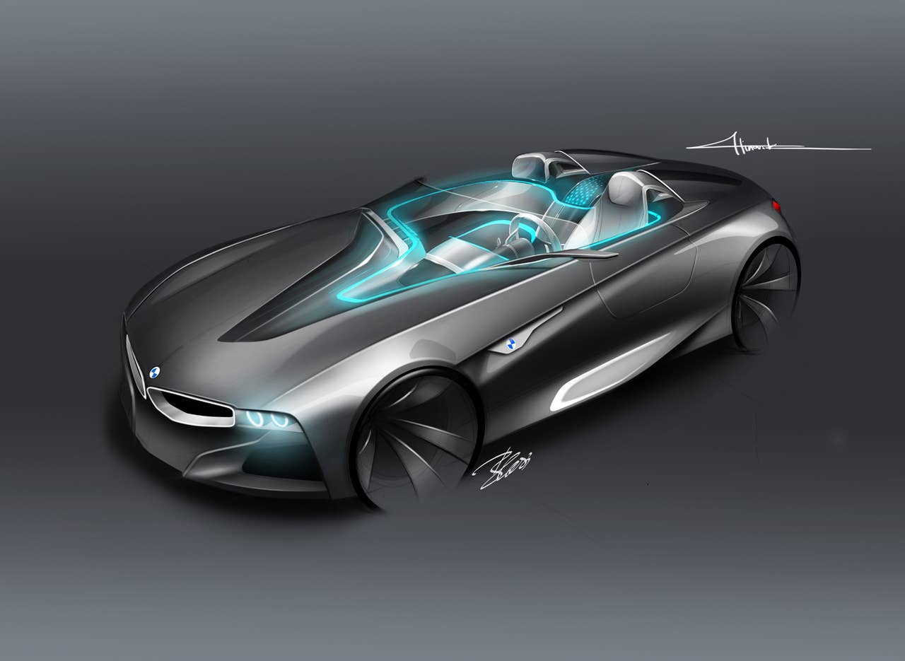 BMW Vision ConnectedDrive - Exterior sketch (02/2011)