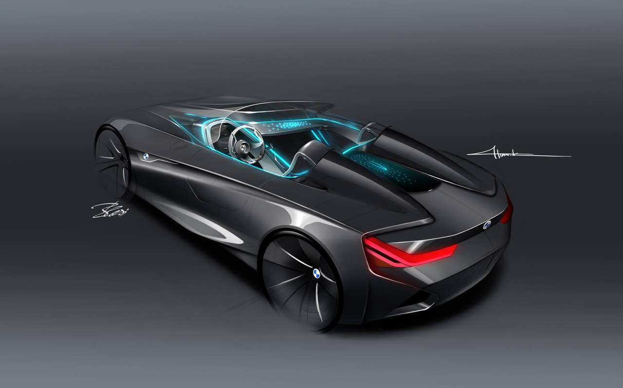BMW Vision ConnectedDrive - Exterior sketch (02/2011)