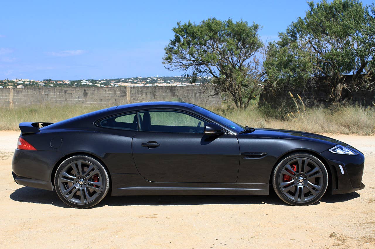 2012 Jaguar XKR-S side view