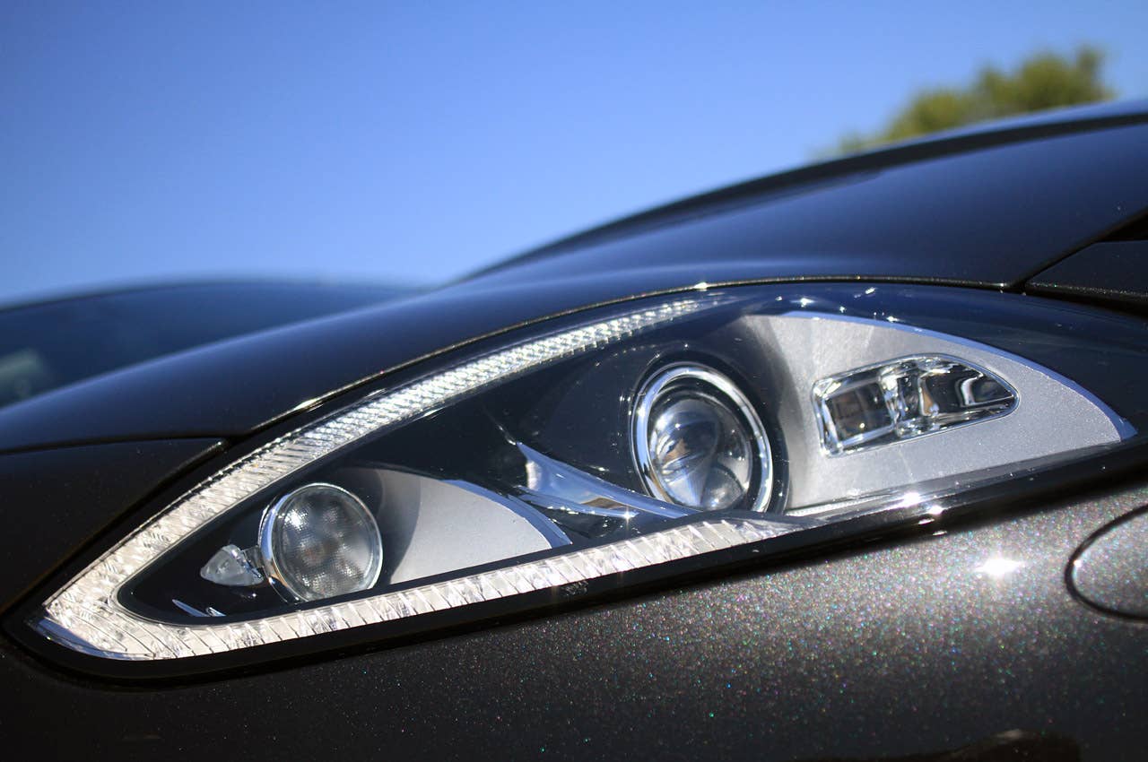 2012 Jaguar XKR-S headlight