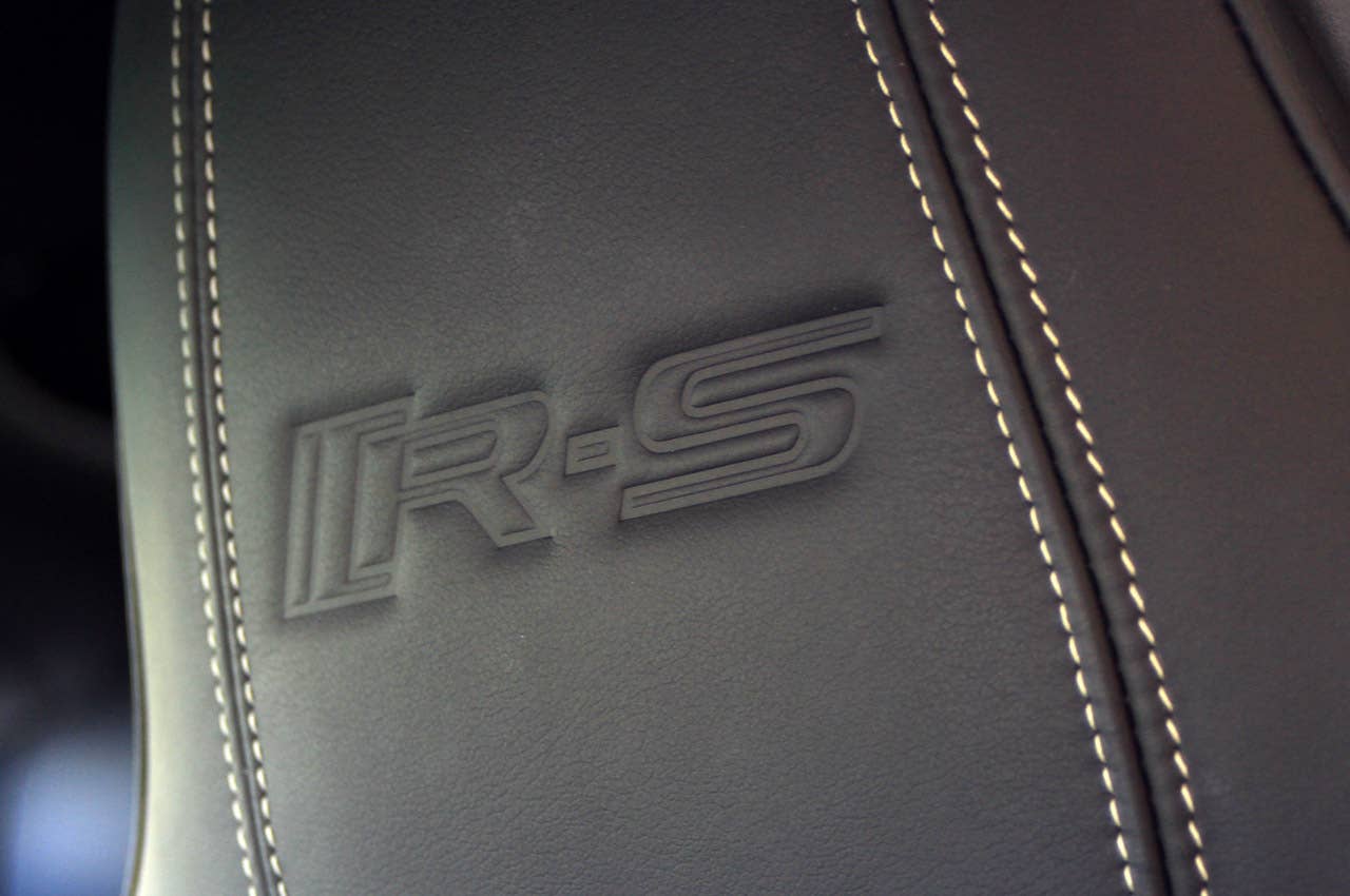 2012 Jaguar XKR-S seat badge