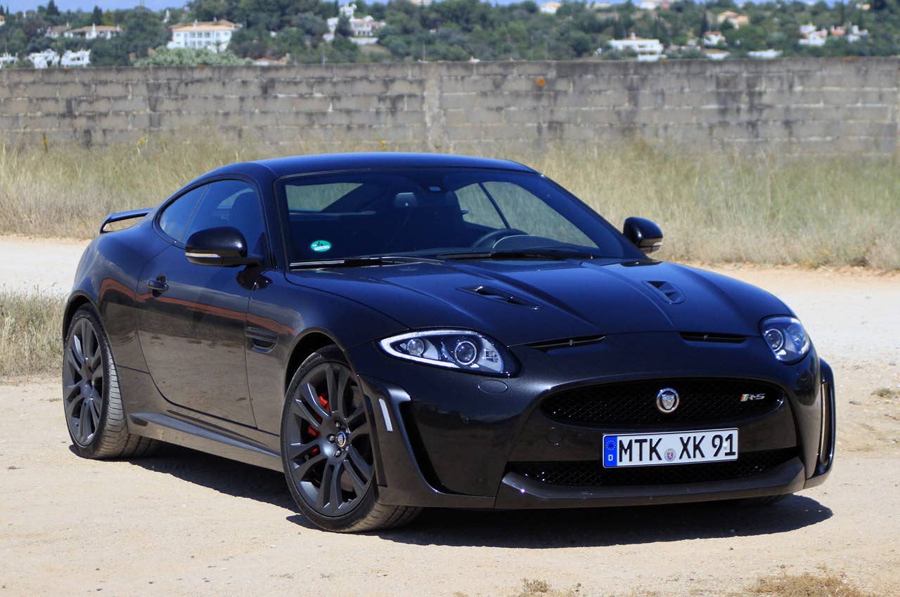 2012 Jaguar XKR-S front 3/4 view