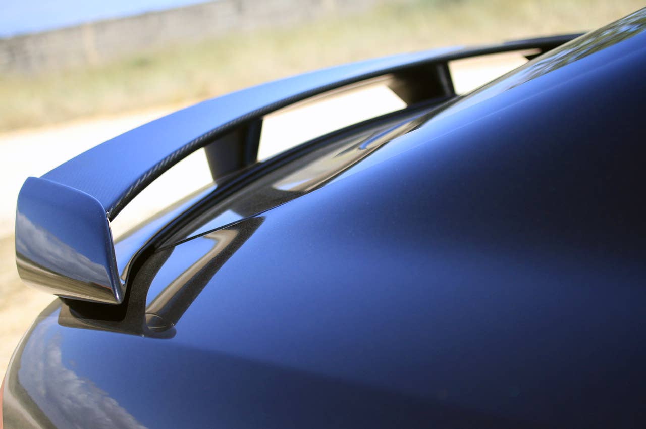 2012 Jaguar XKR-S rear spoiler