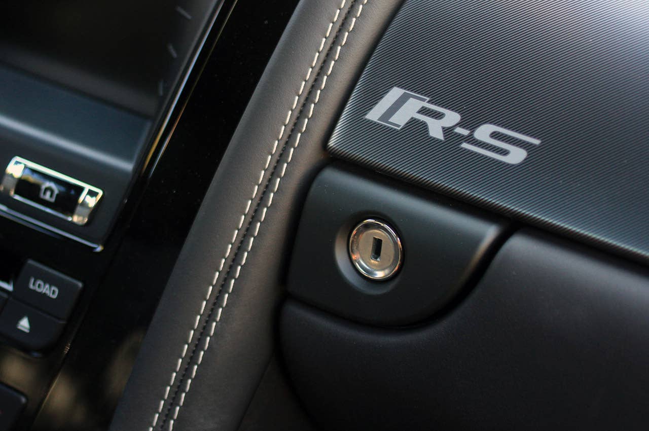 2012 Jaguar XKR-S dash