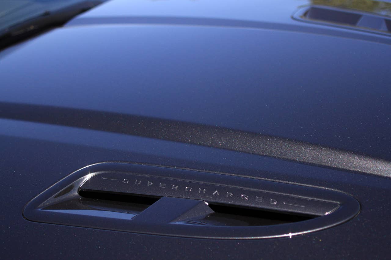 2012 Jaguar XKR-S hood vent