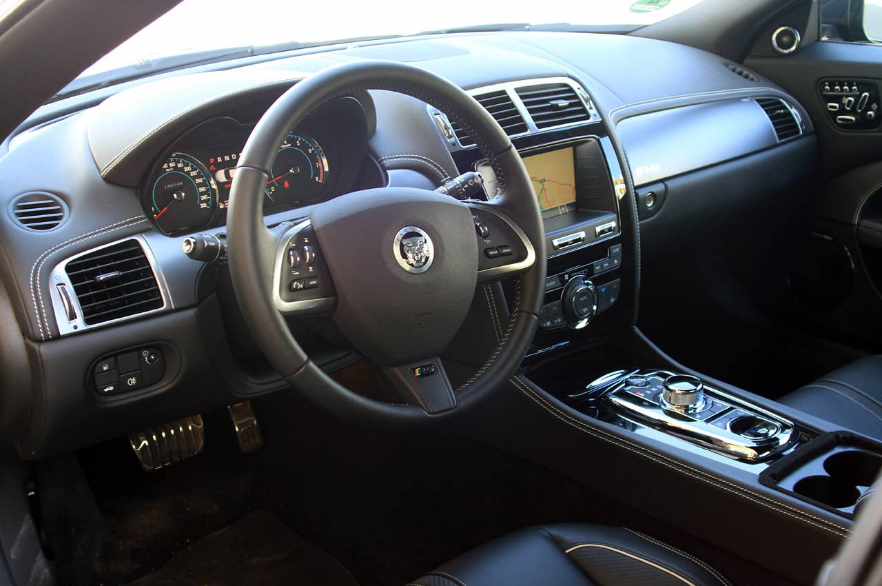 2012 Jaguar XKR-S interior
