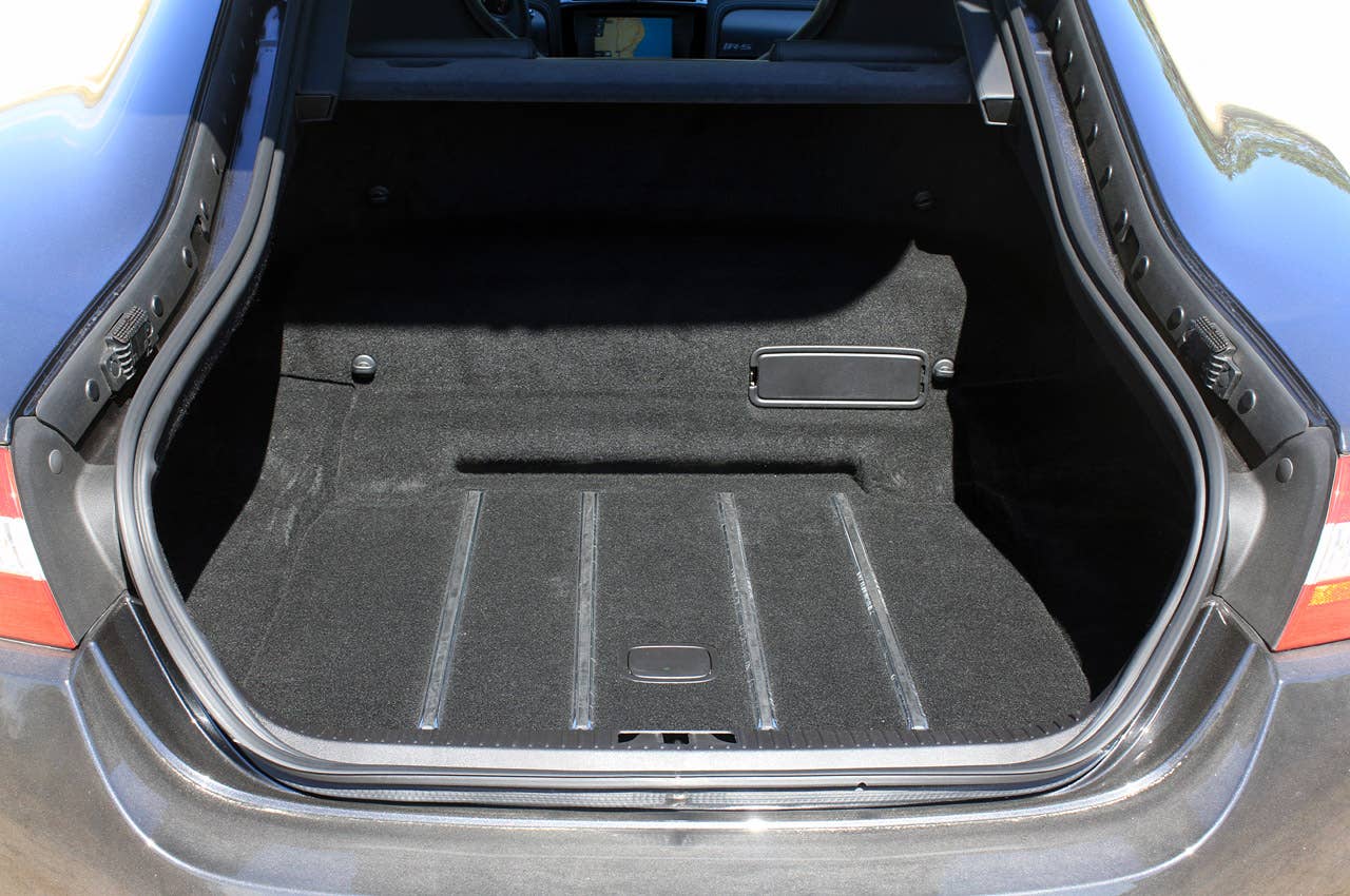 2012 Jaguar XKR-S trunk