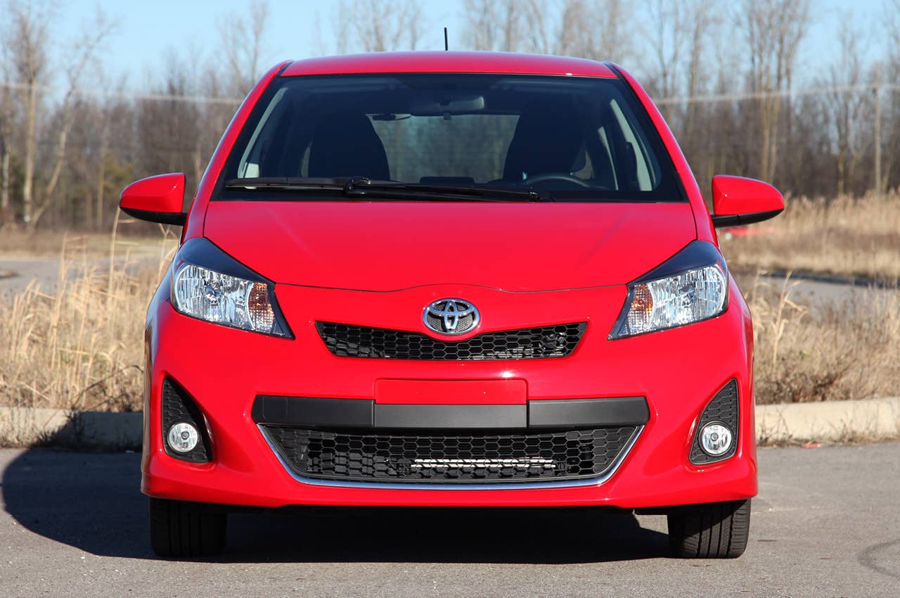 2012 Toyota Yaris SE front view