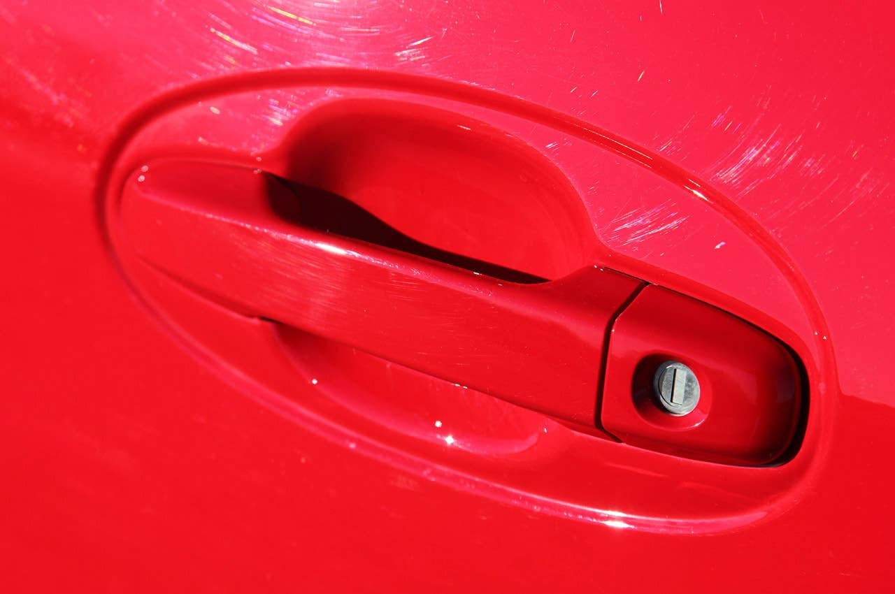 2012 Toyota Yaris SE door handle