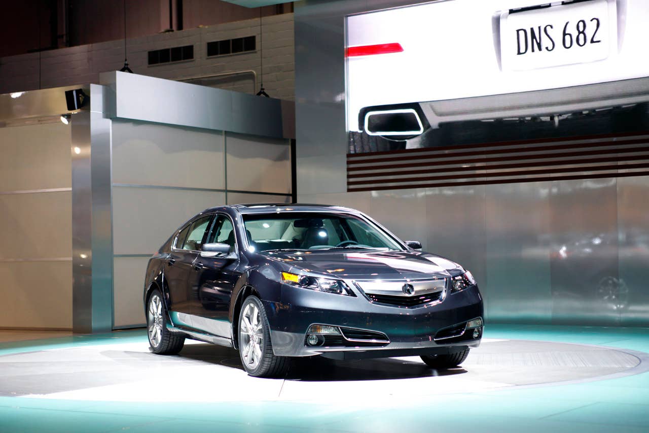 2012 Acura TL front 3/4