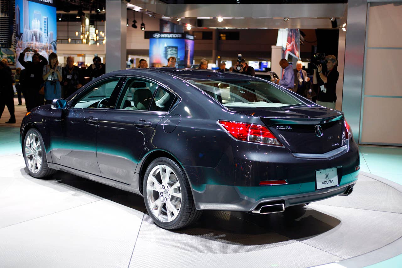 2012 Acura TL rear 3/4