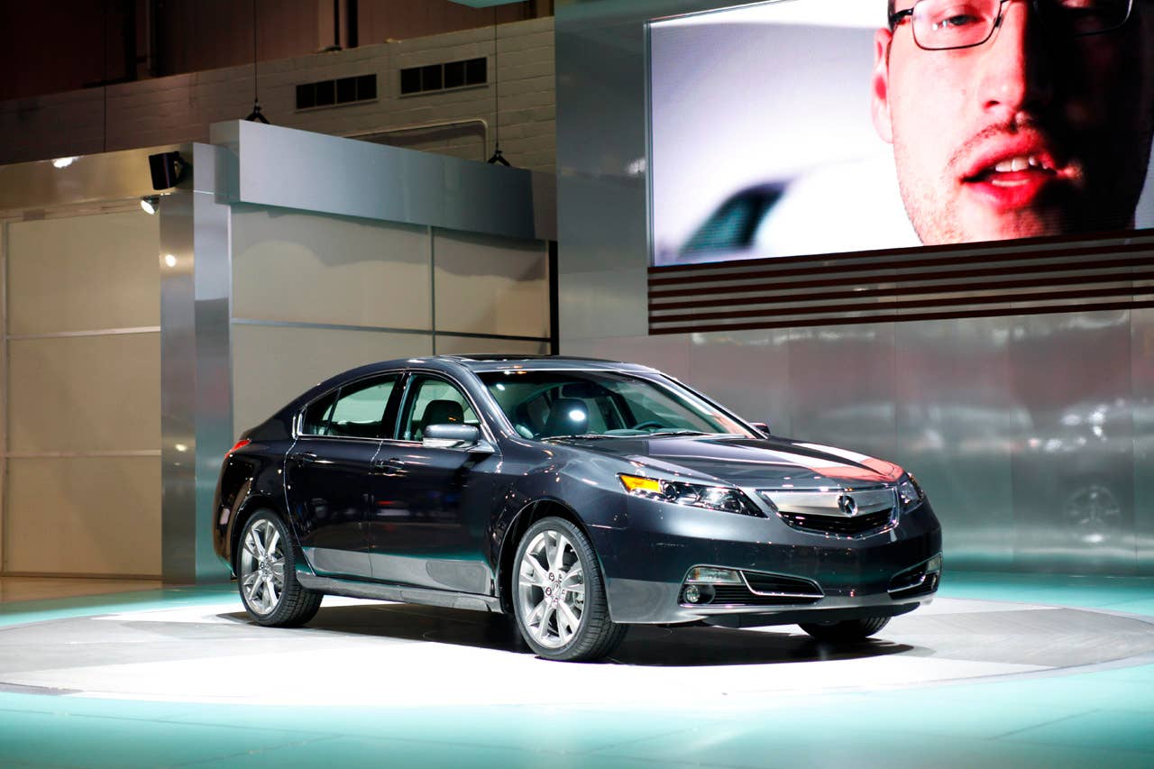 2012 Acura TL front 3/4