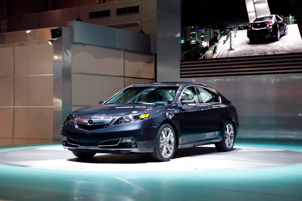 2012 Acura TL front 3/4