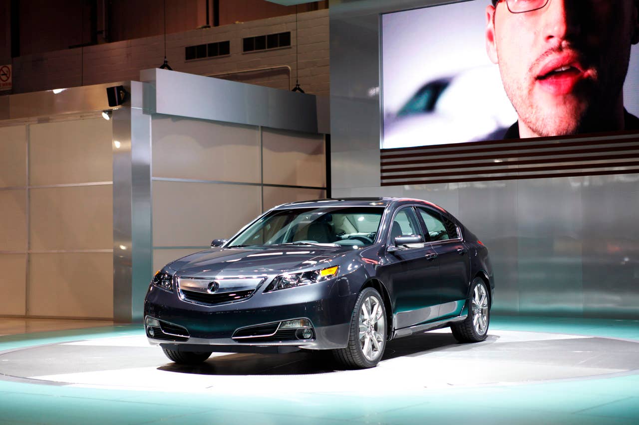 2012 Acura TL front 3/4