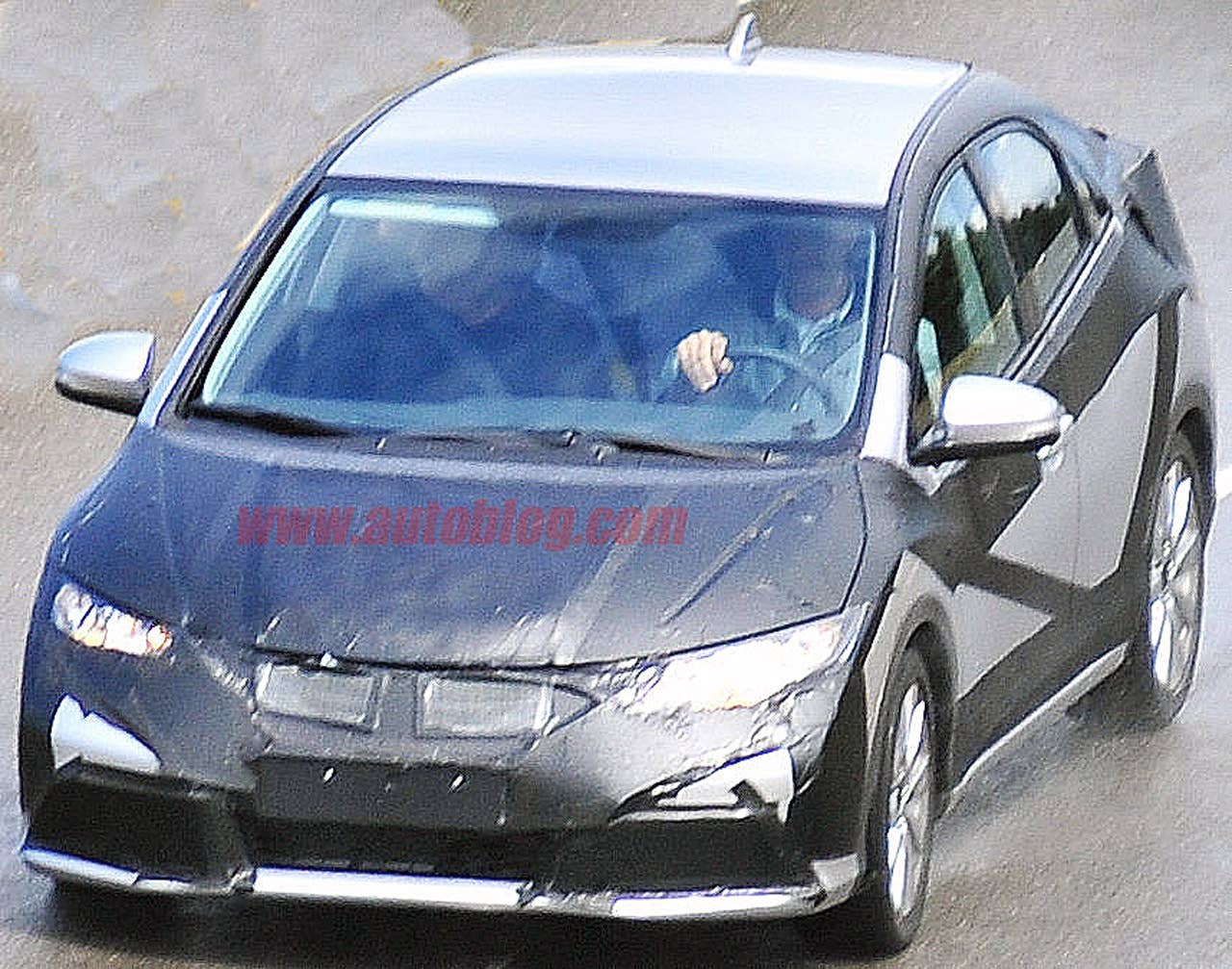 Spy Shots: Honda Civic five-door hatchback