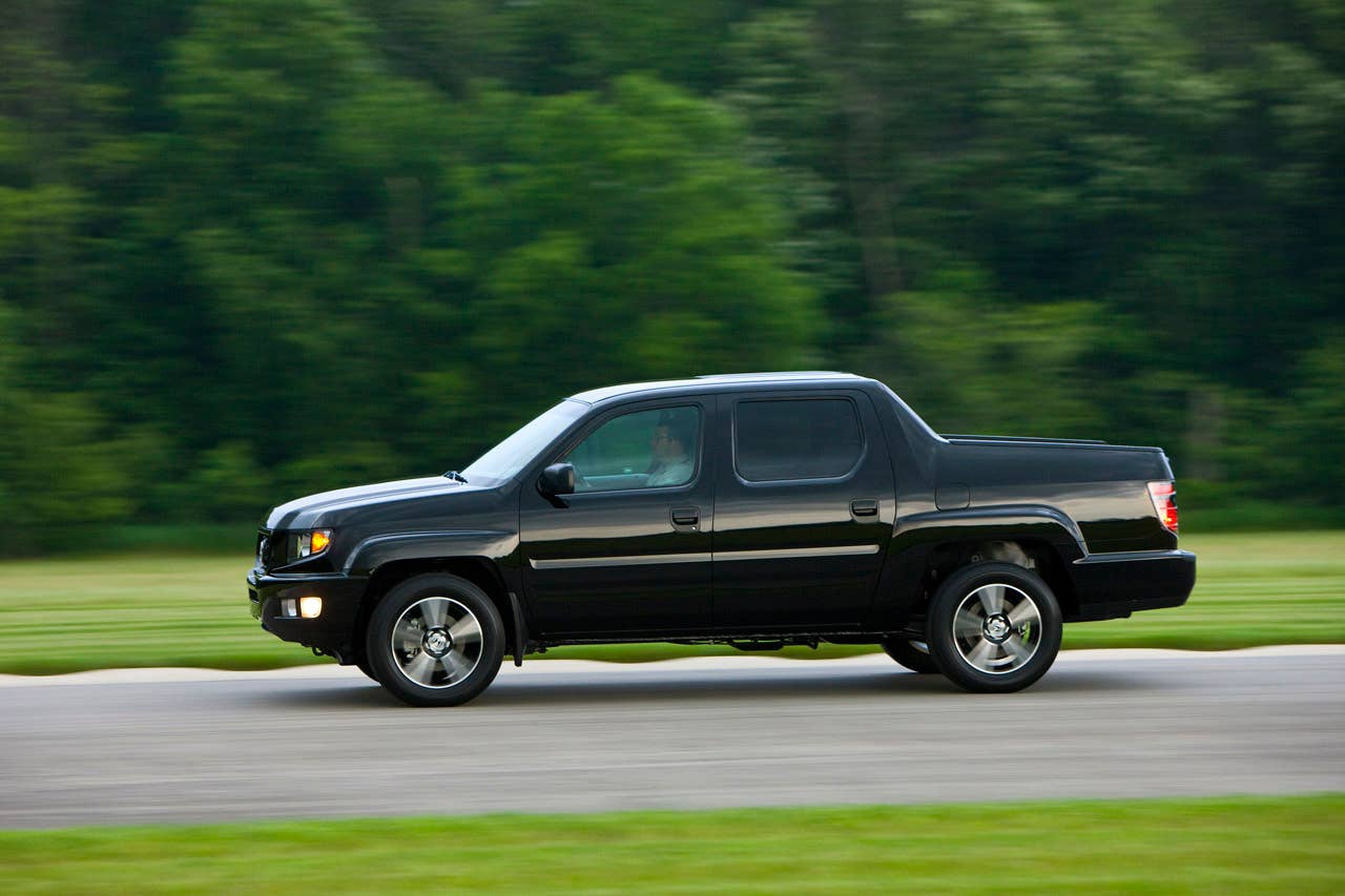 2012 Honda Ridgeline Sport (pre-production model shown)