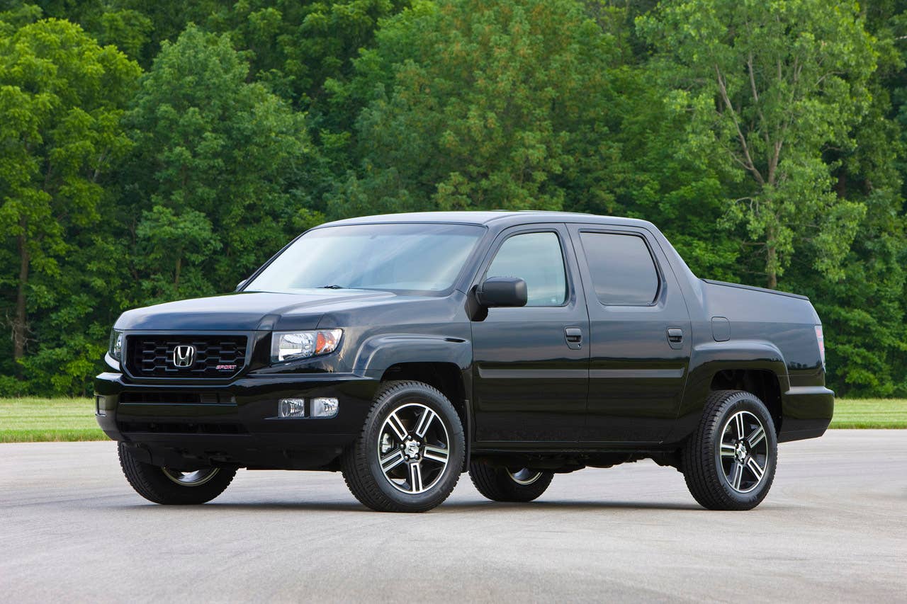 2012 Honda Ridgeline Sport (pre-production model shown)