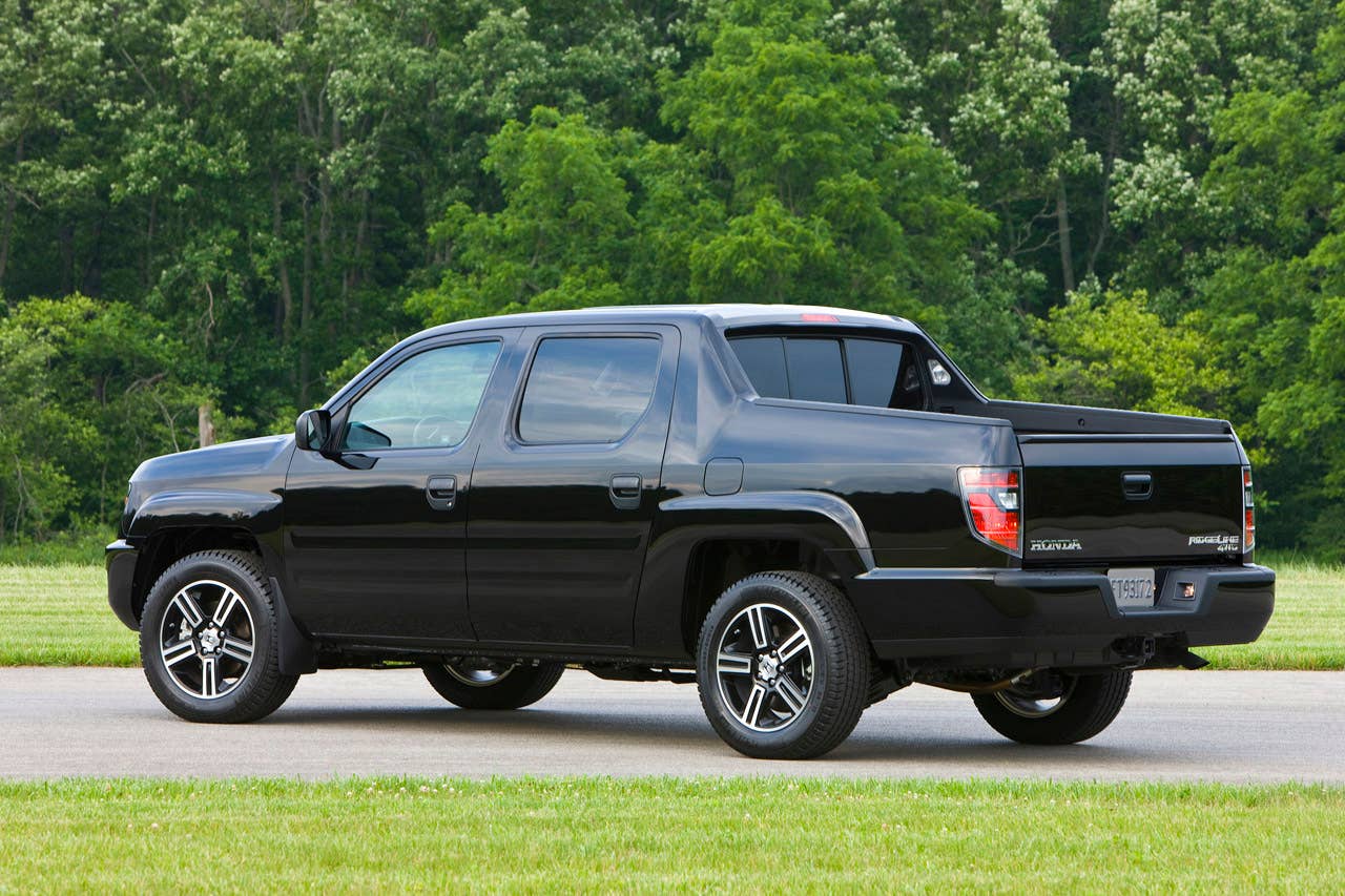 2012 Honda Ridgeline Sport (pre-production model shown)