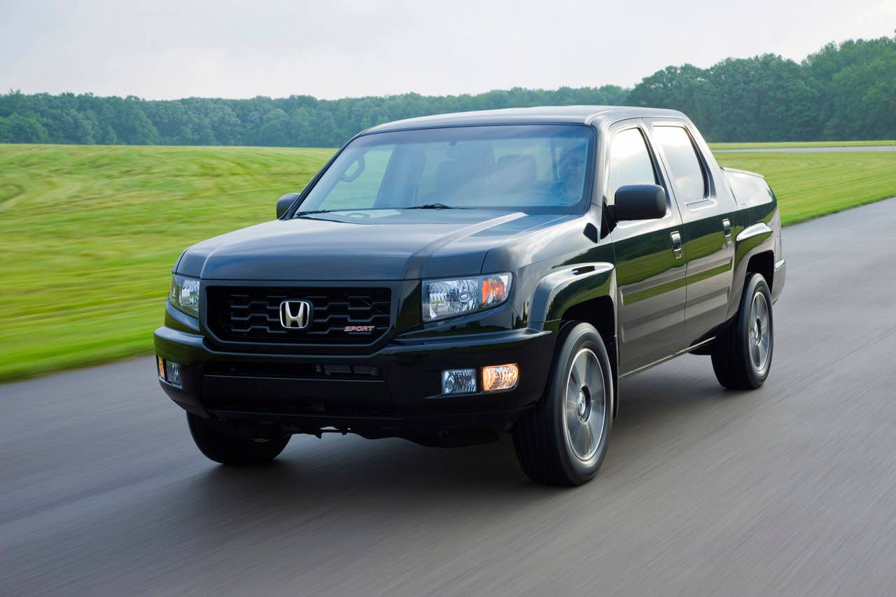 2012 Honda Ridgeline Sport (pre-production model shown)