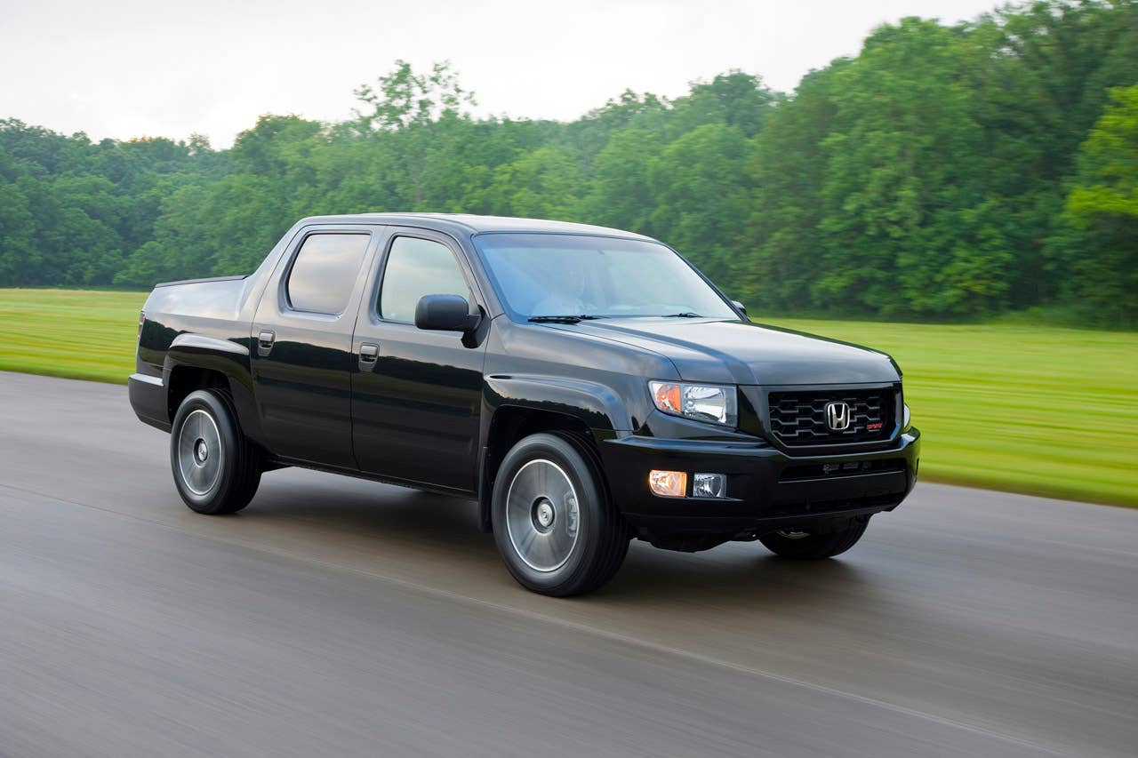 2012 Honda Ridgeline Sport (pre-production model shown)