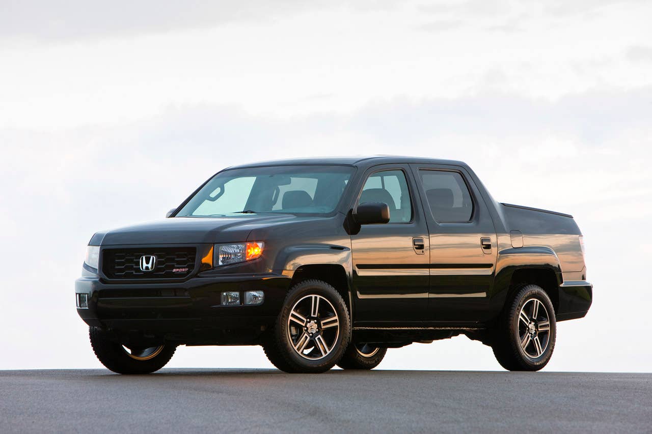 2012 Honda Ridgeline Sport (pre-production model shown)