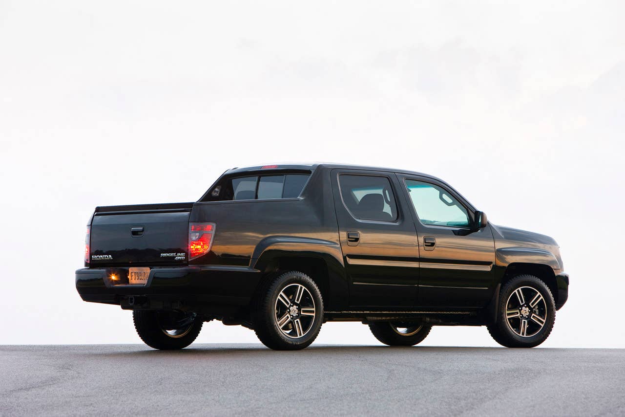 2012 Honda Ridgeline Sport (pre-production model shown)