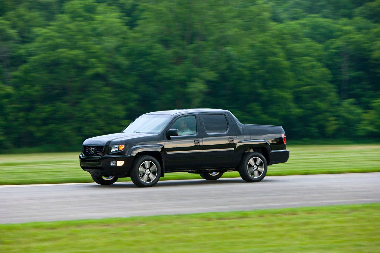 2012 Honda Ridgeline Sport (pre-production model shown)