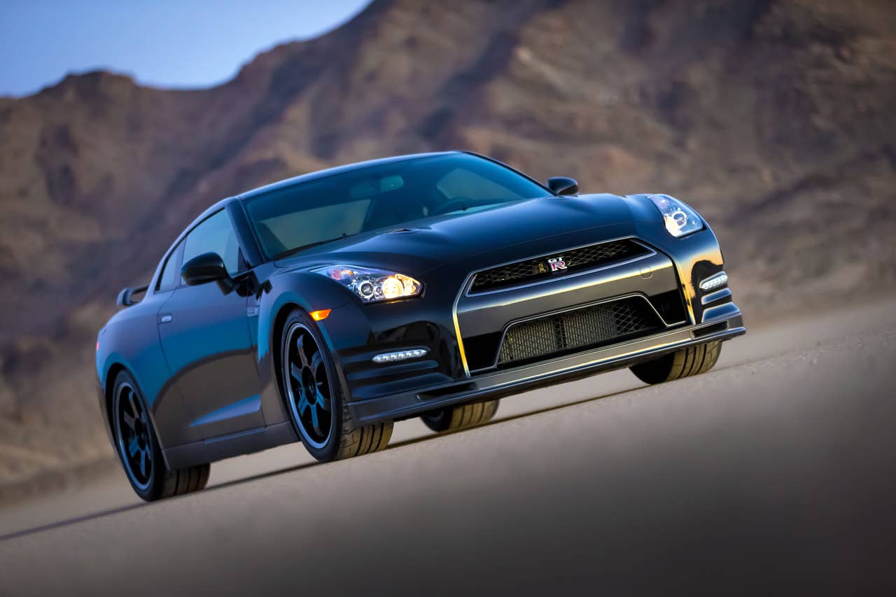 2014 Nissan GT-R Track Edition front 3/4