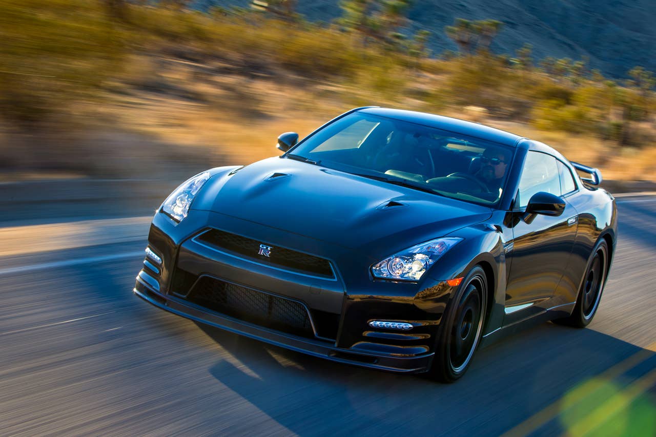 2014 Nissan GT-R Track Edition front 3/4