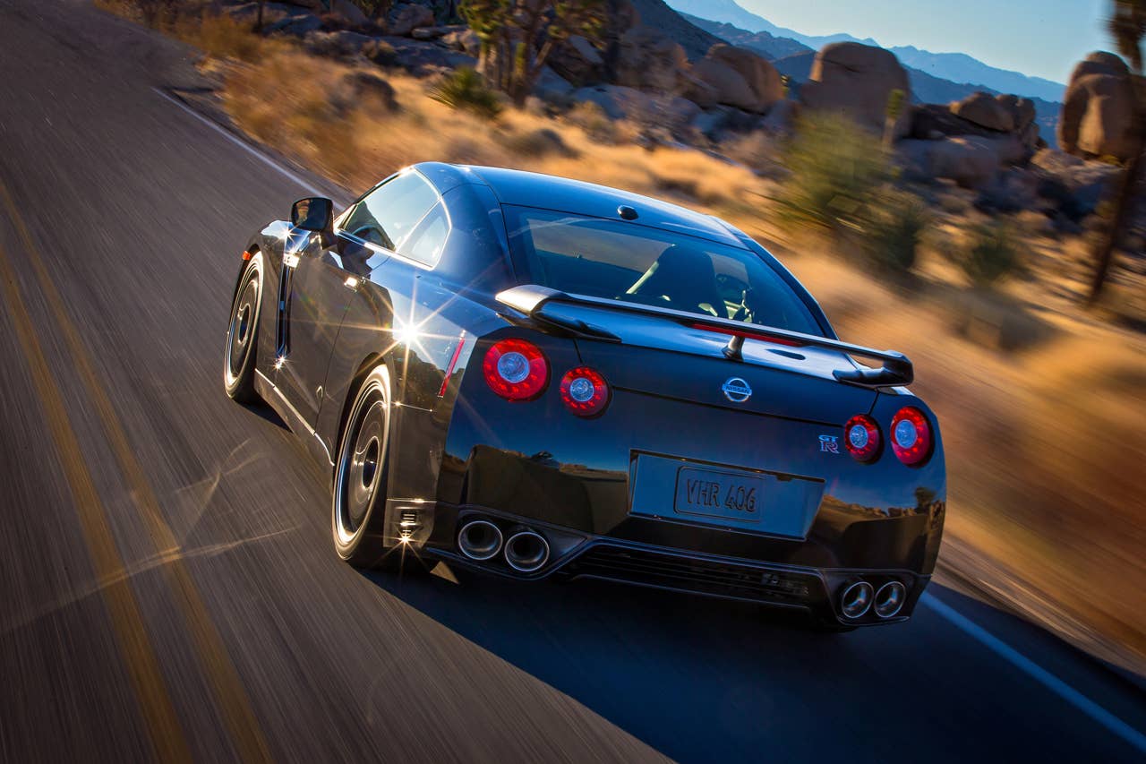 2014 Nissan GT-R Track Edition rear