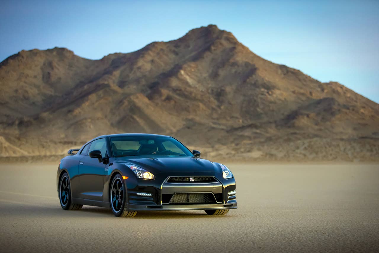 2014 Nissan GT-R Track Edition front 3/4