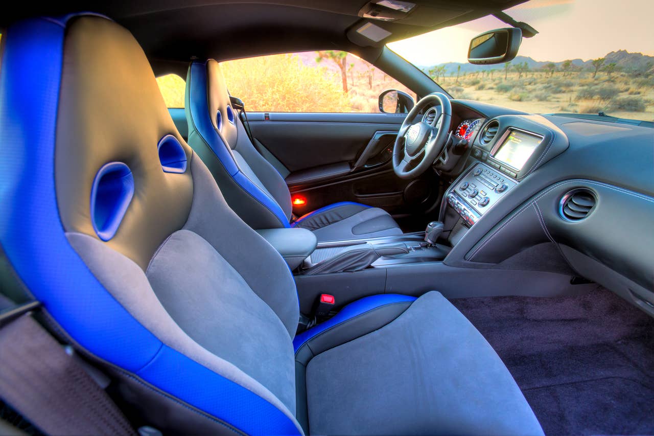 2014 Nissan GT-R Track Edition cabin