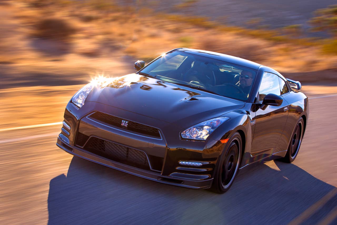 2014 Nissan GT-R Track Edition front 3/4