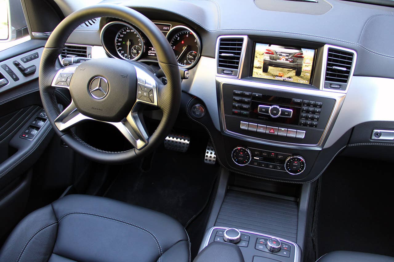 2012 Mercedes ML350 BlueTEC interior
