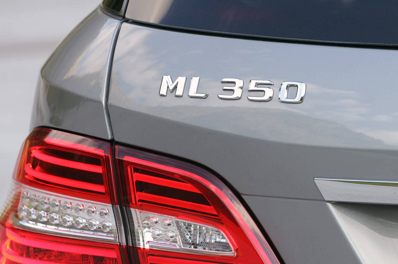 2012 Mercedes ML350 BlueTEC badge