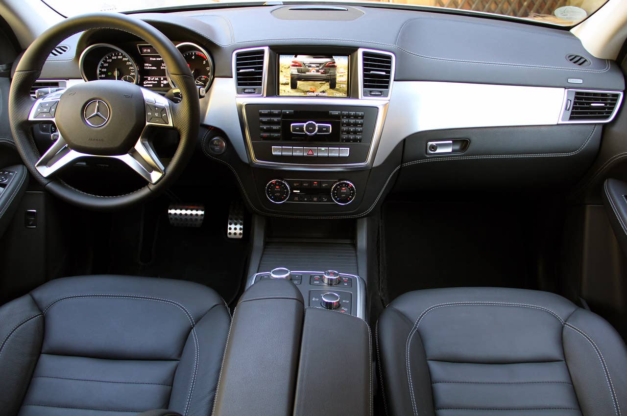 2012 Mercedes ML350 BlueTEC interior
