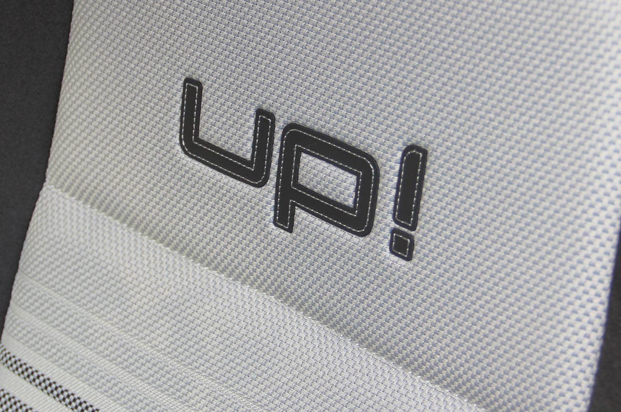 2012 Volkswagen Up! front seat detail