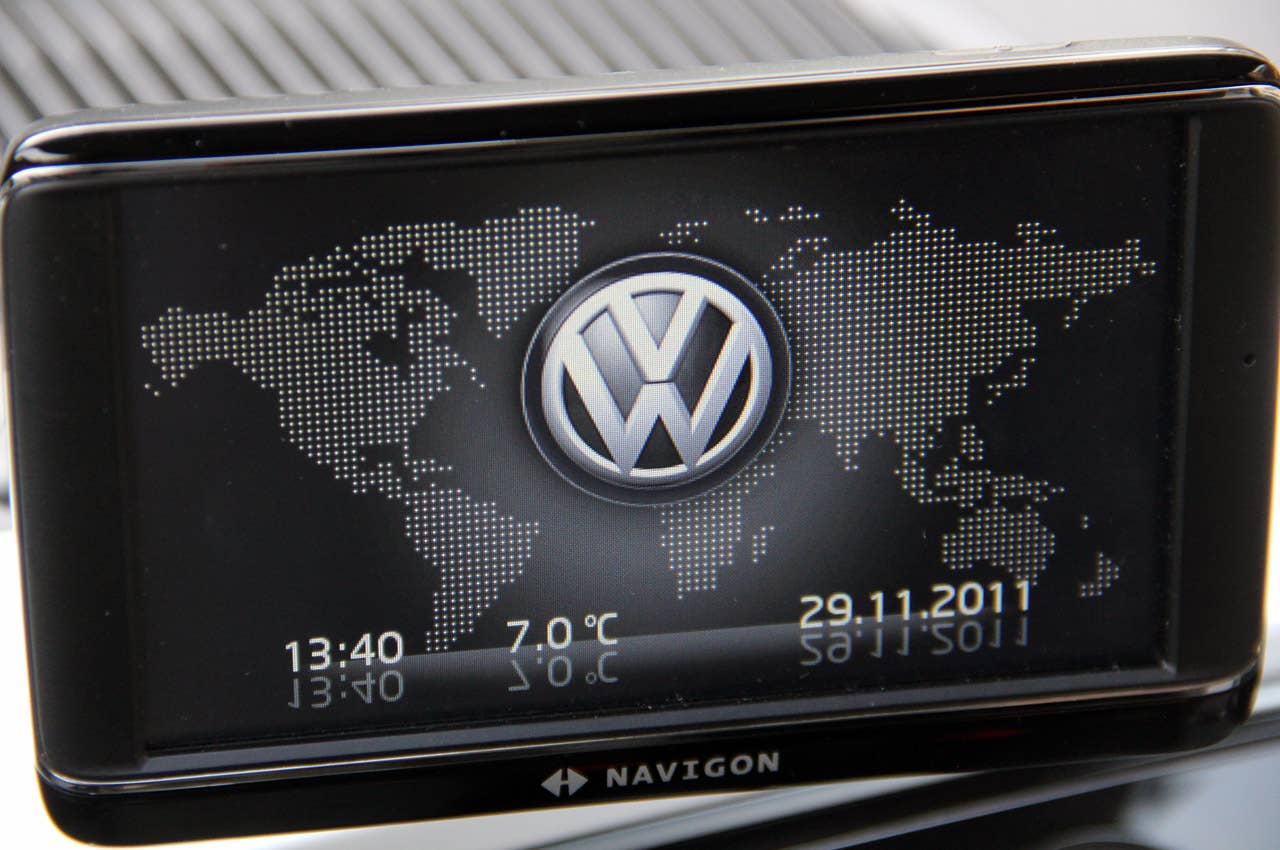 2012 Volkswagen Up! multimedia system