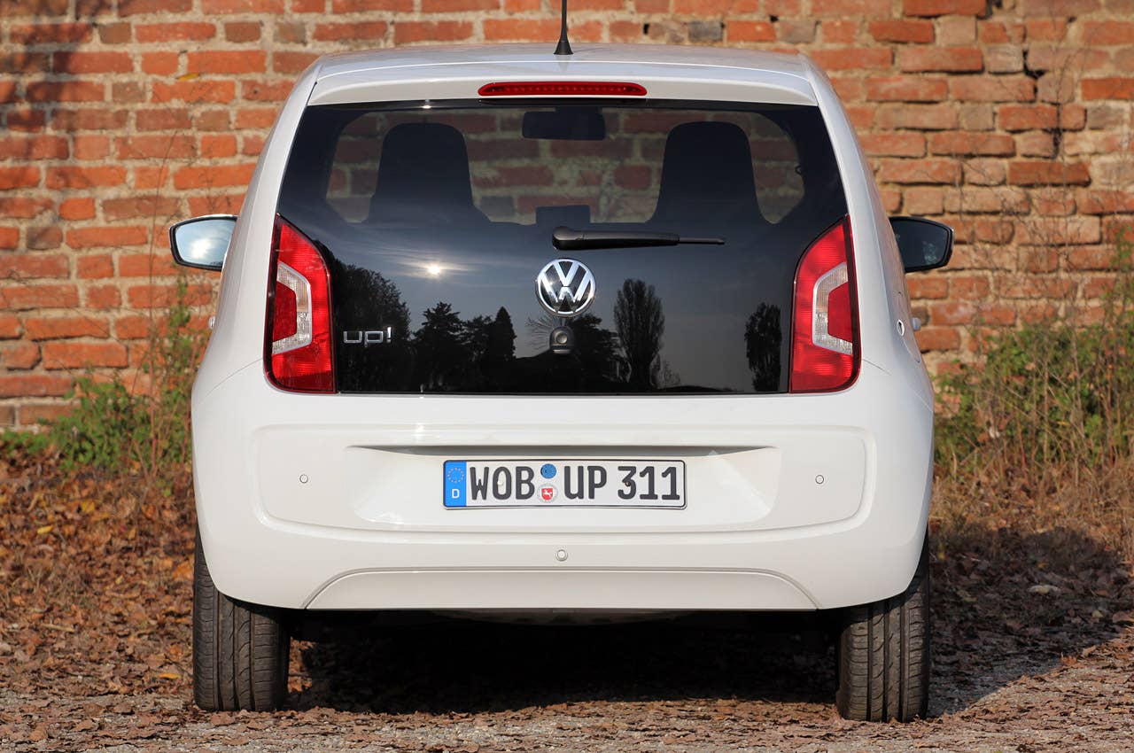 2012 Volkswagen Up! rear view