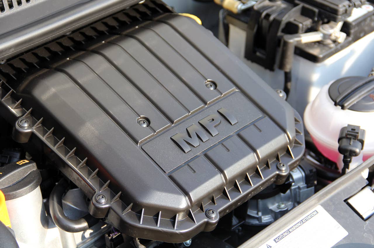 2012 Volkswagen Up! engine detail