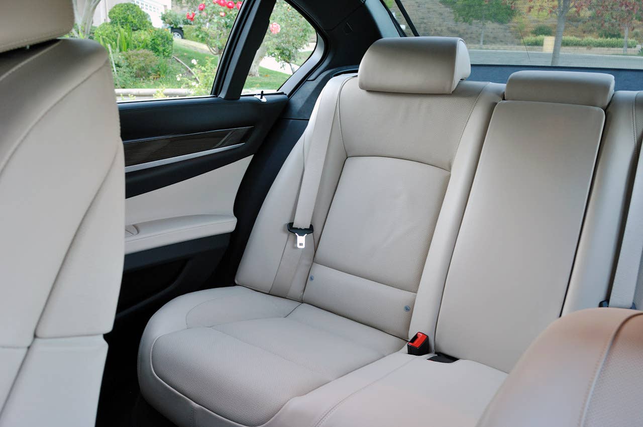 2011 BMW Alpina B7 rear seats