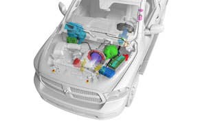 Where does it come from? Managing an engine’s temperature has been around as long as engines have been powering vehicles. But now, carmakers have begun to fine-tune an engine’s temperature knowing that the longer an engine can maintain the same heat, the less energy it wastes.  How it works: Ram engineers have found a number of ways to reduce load on the engine and keep its temperature at the optimum level. Much like the active grille shutters, engineers use an alternator that only charges the battery when needed. Additionally, a cooling fan on the engine operates only when needed. Furthermore, every piece inside the engine is designed to have as little friction as possible, also making it more efficient.  And while too hot is not good for an engine, neither is too cold. That’s why the Ram 1500 quickly raises the temperature of the engine to help things like the transmission fluid run at its most optimal temperature.