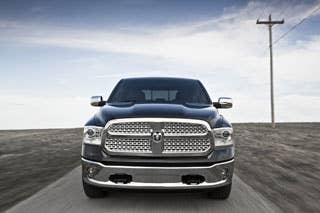 Where do they come from? We first saw these appear on hybrids and slowly they are making their way onto other vehicles. The Ram is the first pickup to use them.  How they work: The shutters work like Venetian blinds. They remain open to let more air move across the radiator to help cool the engine. But when the engine is running at its optimal temperature, the shutters close to push the air around the vehicle, thus lowering air resistance and improving fuel economy.