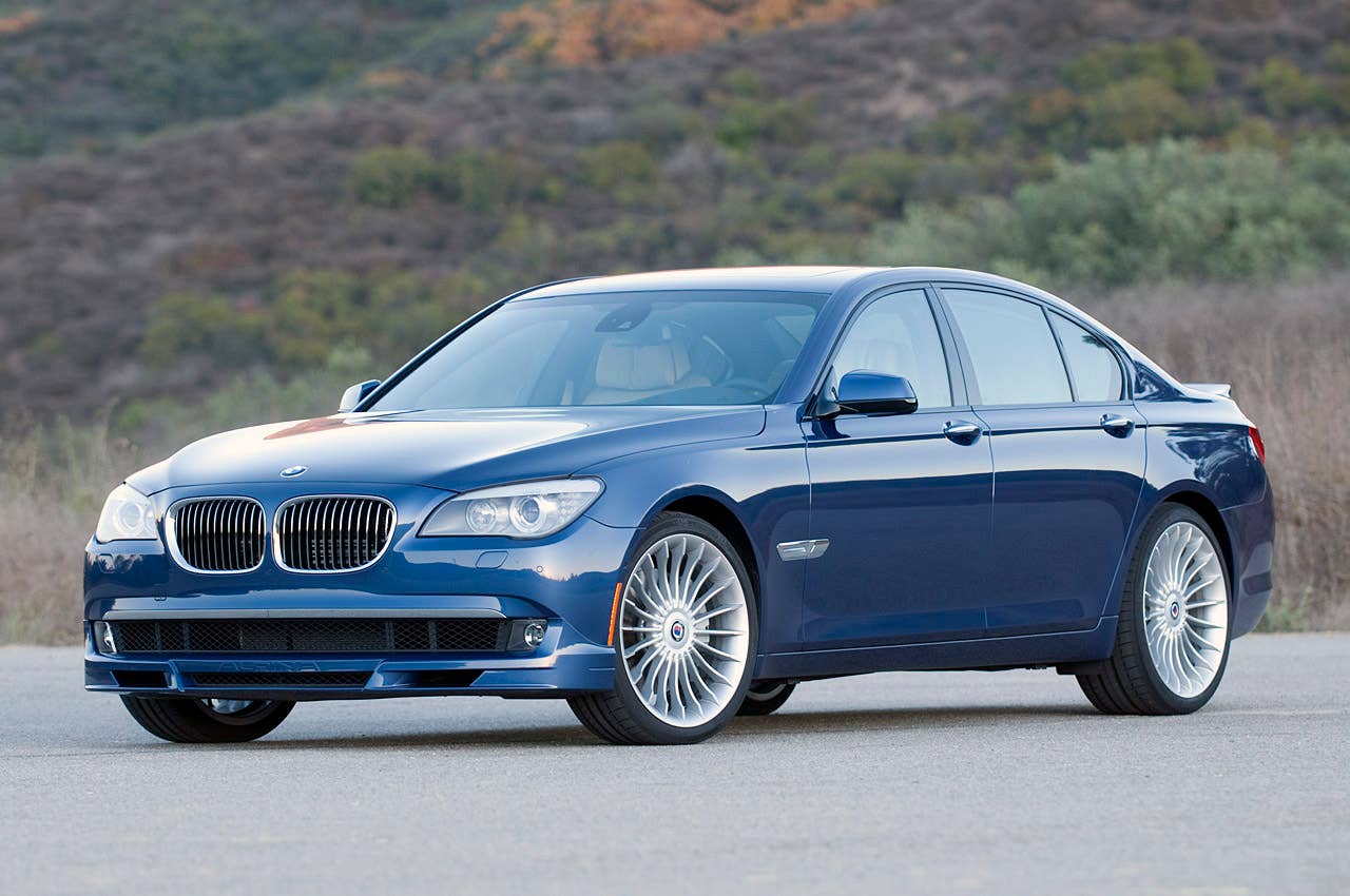 2011 BMW Alpina B7 front 3/4 view