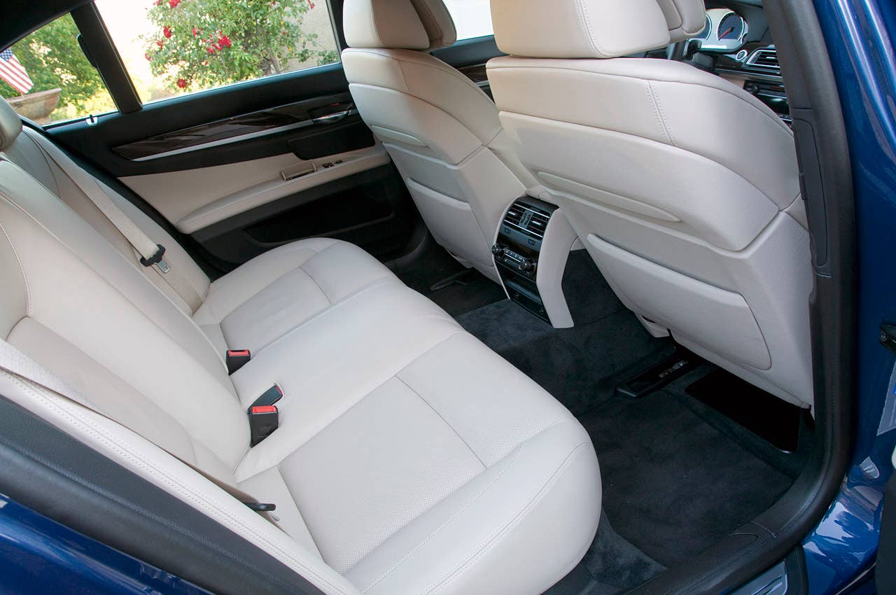 2011 BMW Alpina B7 rear seats