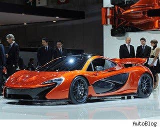 Finally, after much speculation, McLaren has revealed the last piece of the puzzle and announced its tested performance figures. The 100 km/h benchmark (62 mph) falls in"less than three seconds" while the 200 km/h barrier (124 mph) is shattered in "under seven seconds." Lastly, the rear-wheel drive P1 will hit 300 km/h (186 mph) in "no more than 17 seconds" (an impressive 11 seconds faster than its legendary McLaren F1). Those blistering numbers put the P1 among a very small and elite group, with members like Bugatti, Koenigsegg and Hennessey --?? the fastest road cars on the planet.